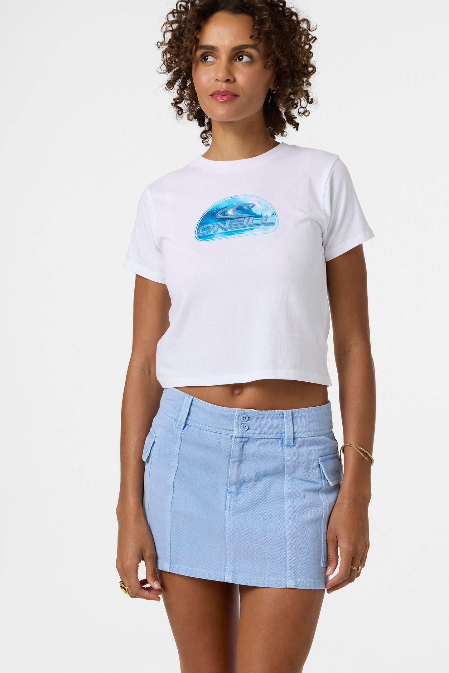 Liquid Surf Fitted Tee - White | O'Neill