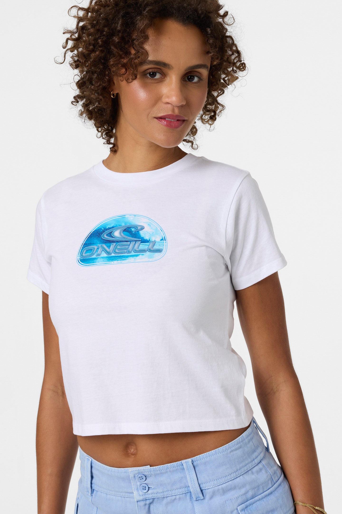 Liquid Surf Fitted Tee - White | O'Neill