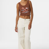 Motu Scoop Neck Tank - Coconut Brown | O'Neill