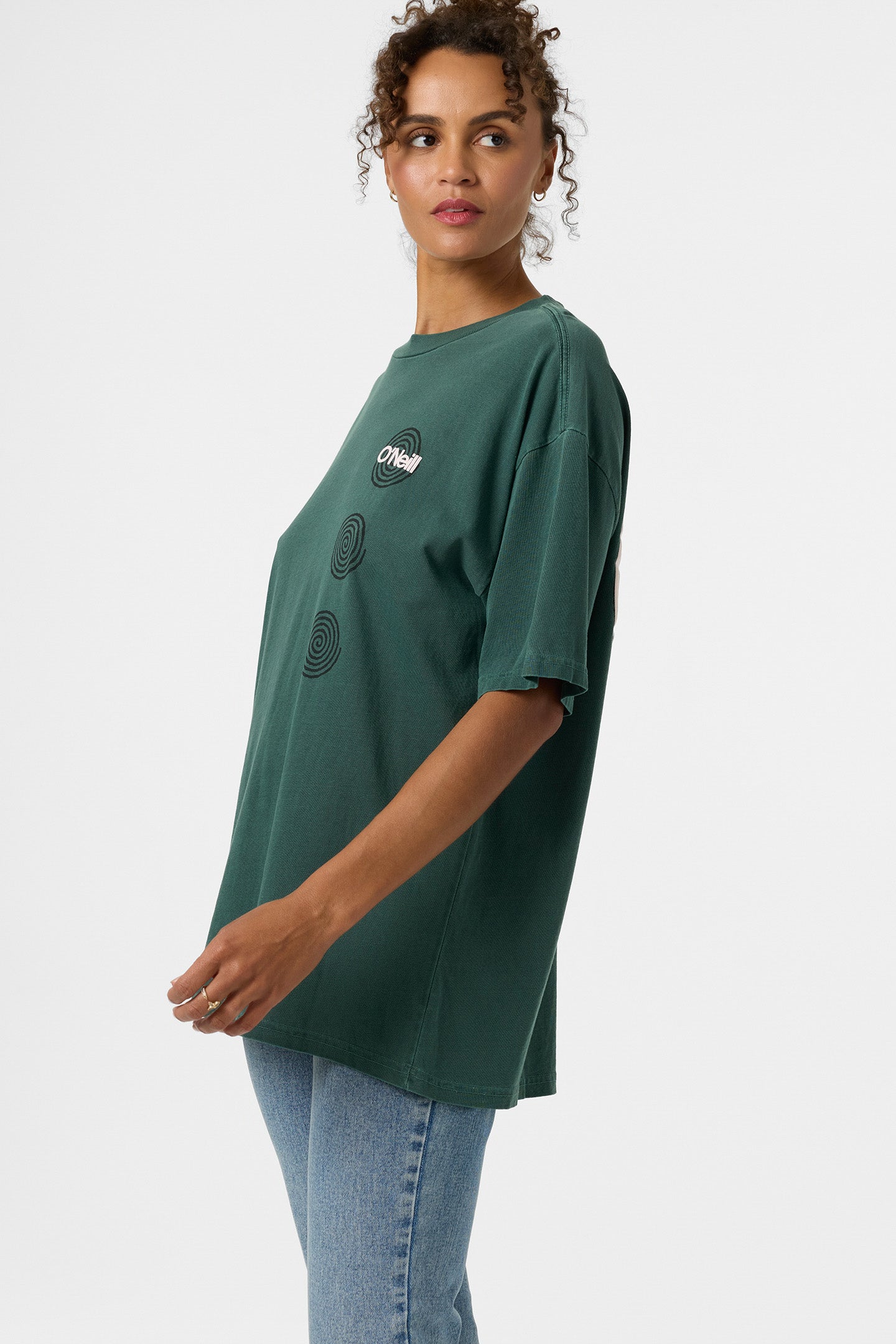 O'Riginals Fish Eye Oversized Tee - Dark Forest | O'Neill