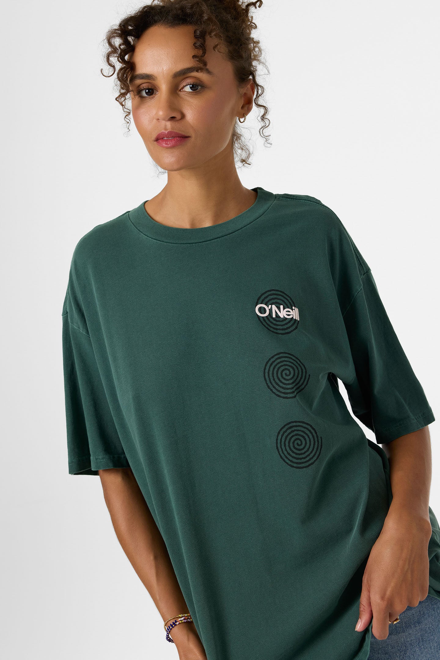 O'Riginals Fish Eye Oversized Tee - Dark Forest | O'Neill