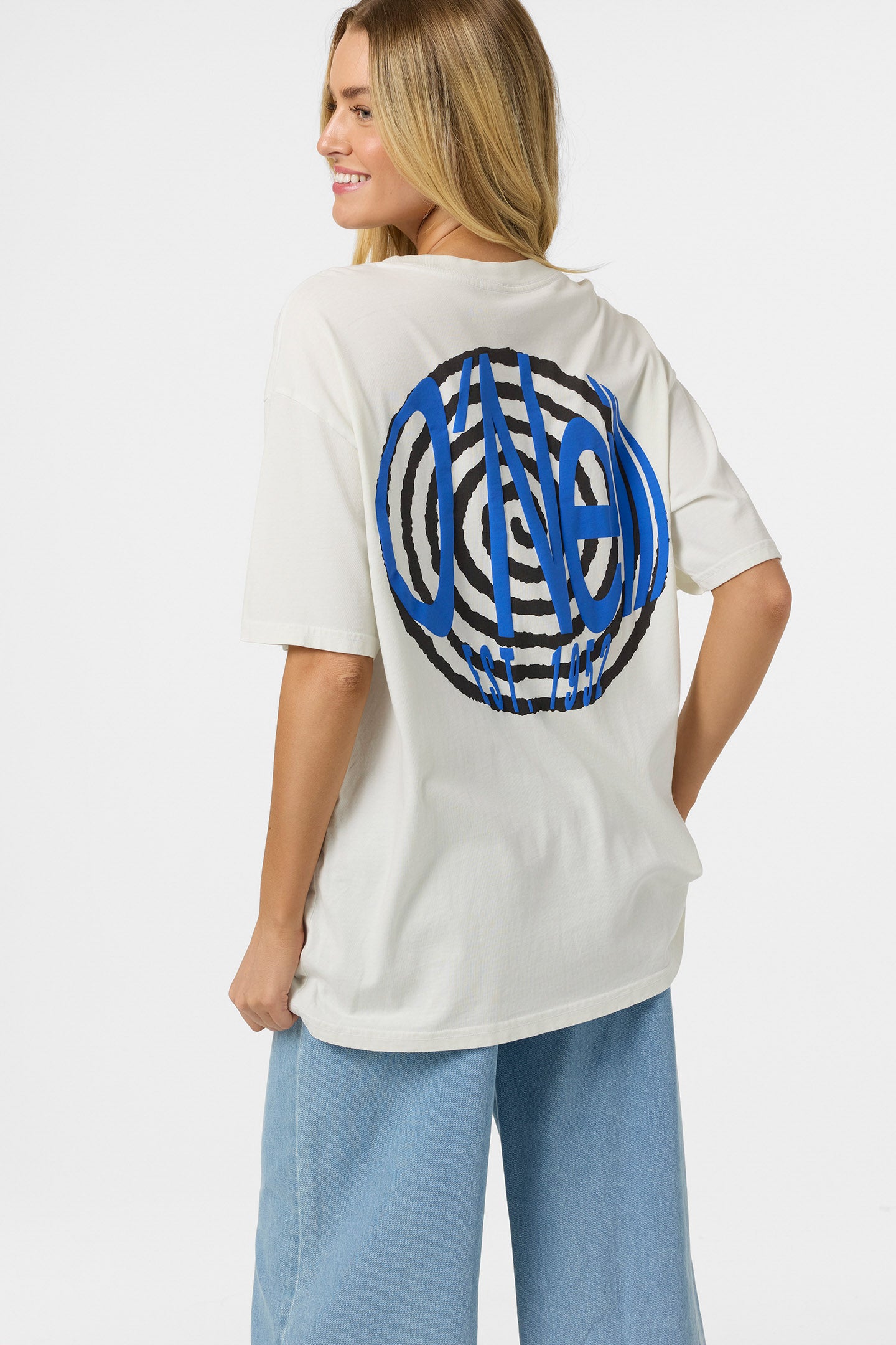 O'Riginals Fish Eye Oversized Tee - Tofu | O'Neill