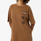 O'Riginals Fish Eye Oversized Tee - Toffee | O'Neill