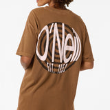 O'Riginals Fish Eye Oversized Tee - Toffee | O'Neill