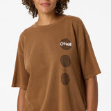 O'Riginals Fish Eye Oversized Tee - Toffee | O'Neill