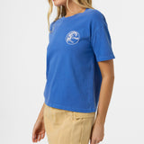 O'Riginals Salty Circle Surfer Easy Tee - Sail Blue | O'Neill