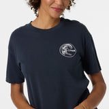 O'Riginals Salty Circle Surfer Easy Tee - Navy | O'Neill
