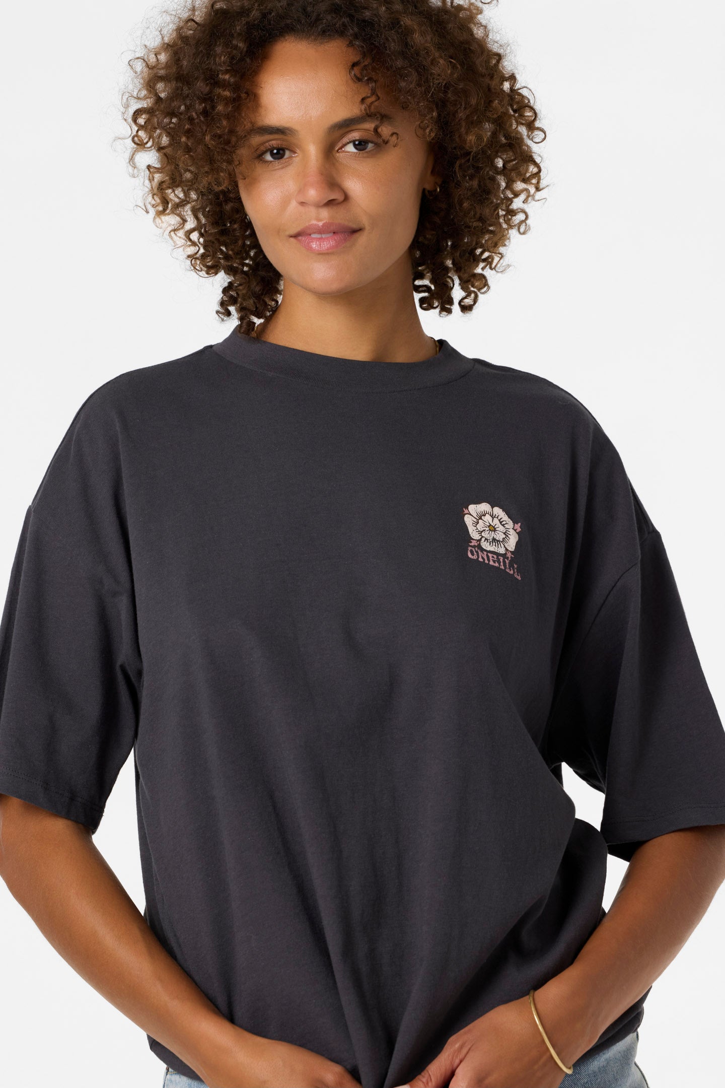【希少】BODHI for GP Oversized Cash Tee Adorned Oversized Tee - Phantom | O'Neill