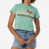 Retro Stripe Fitted Tee