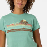 Retro Stripe Fitted Tee