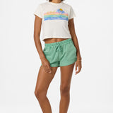 Retro Stripe Fitted Tee