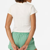 Retro Stripe Fitted Tee