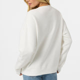 Reflect Oversized Crew Neck Fleece - White | O'Neill
