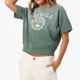O'Riginals Athletic Seal Vintage Fleece Tee - Dark Forest | O'Neill