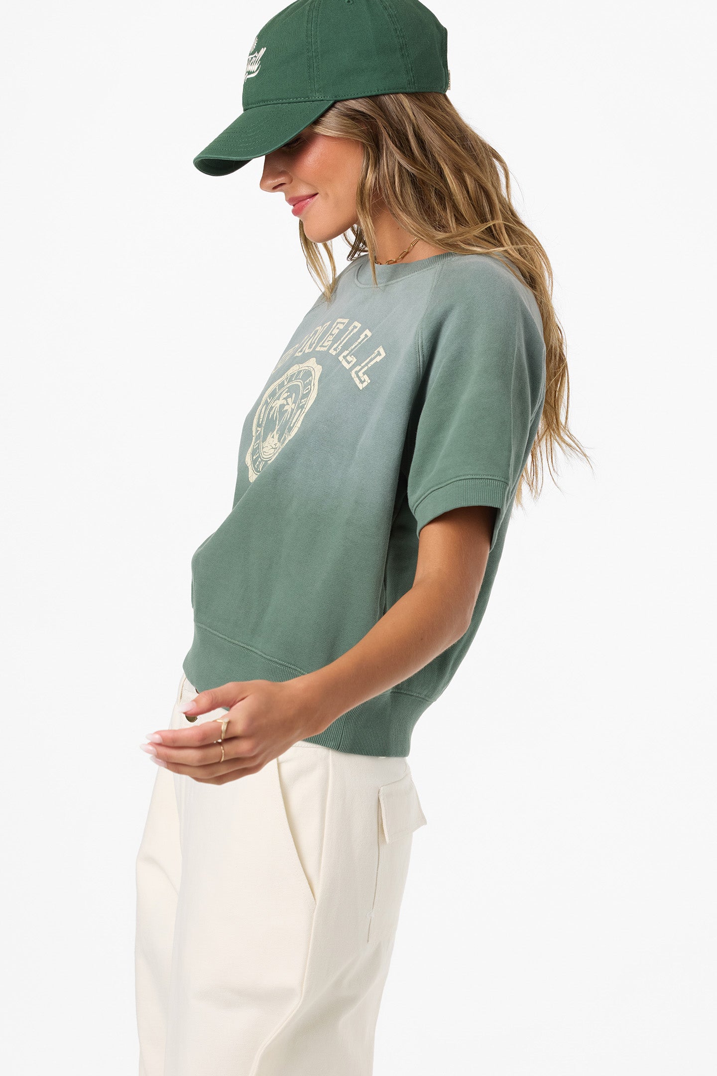 O'Riginals Athletic Seal Vintage Fleece Tee - Dark Forest | O'Neill