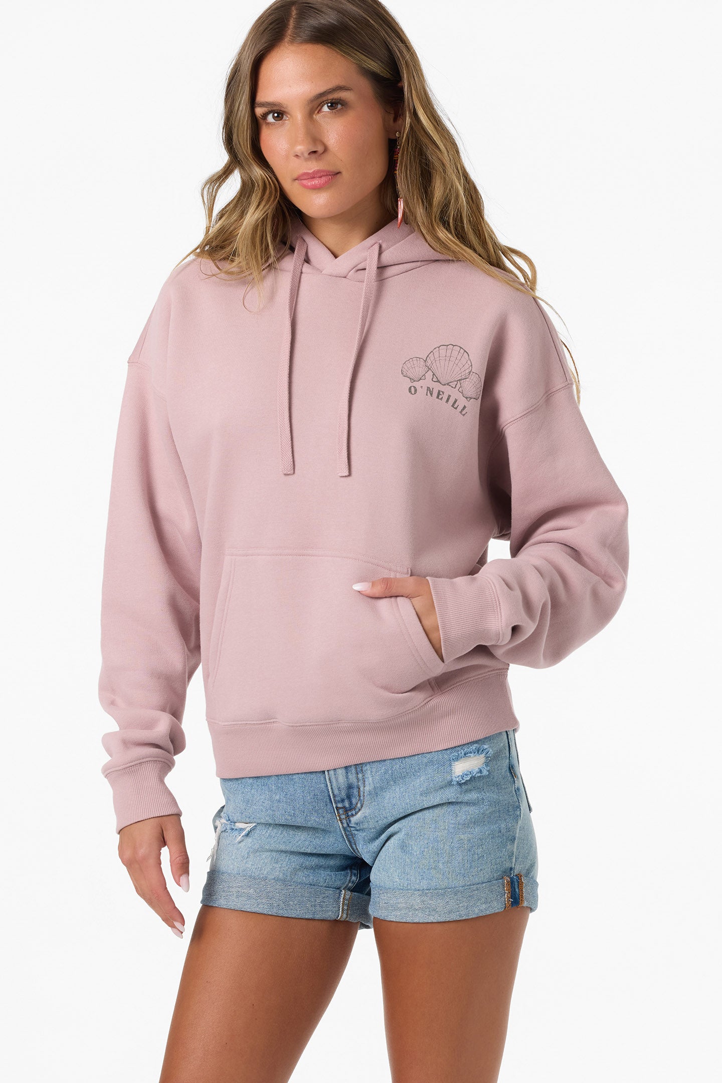 Sunshell Relaxed Hoodie Pullover Fleece - Orchid | O'Neill