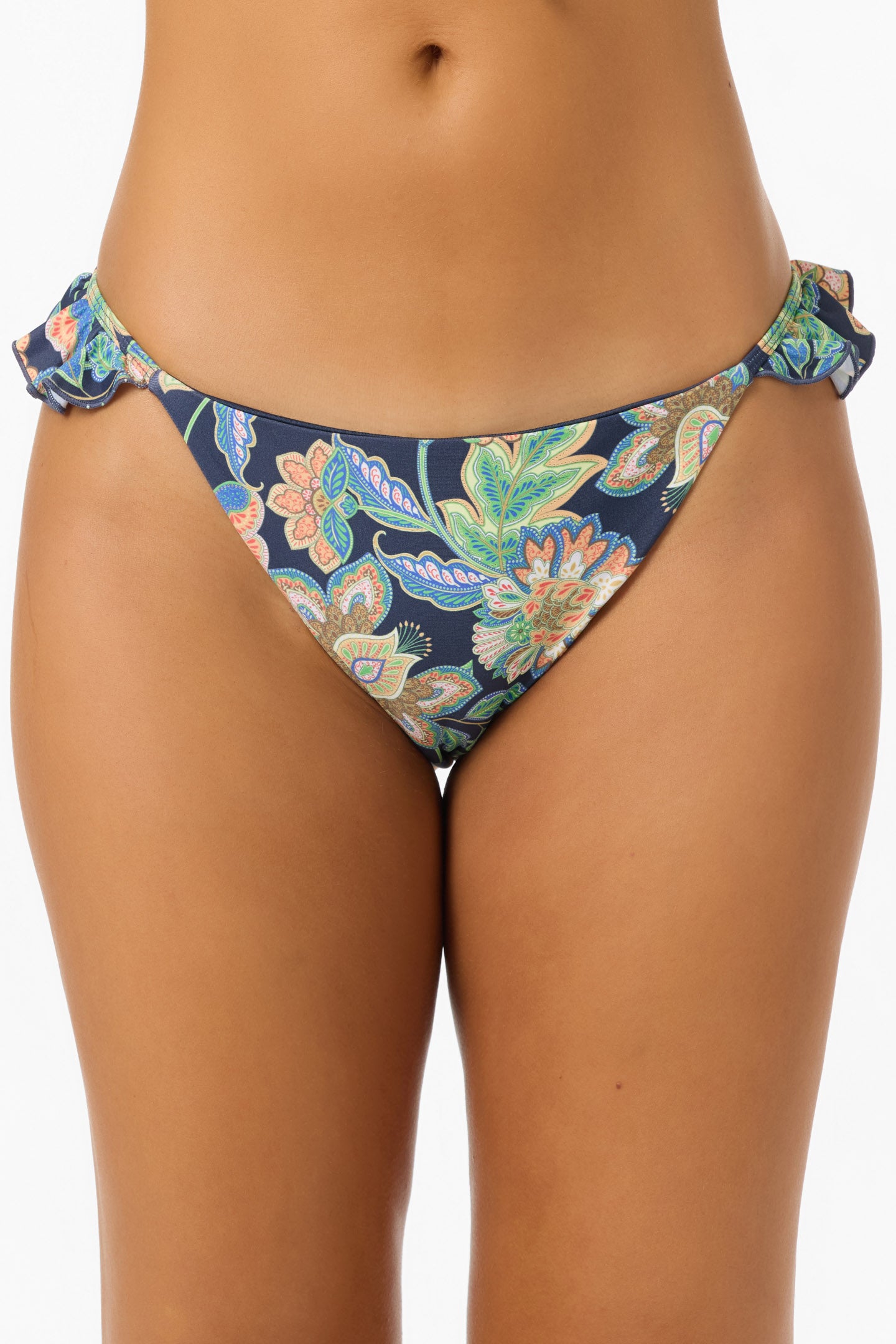 Mermaid Floral Jalisco Cheeky Bottoms - Navy | O'Neill