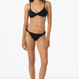 Hibiscus Tide Atlantic Full Bottoms - Black | O'Neill