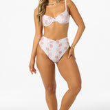 Ivy Floral Stellan High Rise Skimpy Bottoms - Tofu | O'Neill