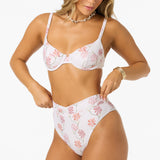 Ivy Floral Stellan High Rise Skimpy Bottoms - Tofu | O'Neill