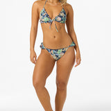 Mermaid Floral Loveland Triangle Top - Navy | O'Neill