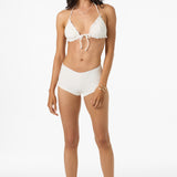 Darling Daisy Loveland Triangle Top - White | O'Neill