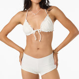 Darling Daisy Loveland Triangle Top - White | O'Neill