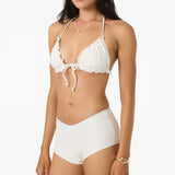 Darling Daisy Loveland Triangle Top - White | O'Neill