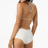 Darling Daisy Loveland Triangle Top - White | O'Neill