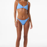 Hibiscus Tide Malibu Bralette Top - Blue Glass | O'Neill