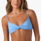 Hibiscus Tide Malibu Bralette Top - Blue Glass | O'Neill