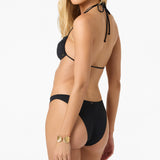 Saltwater Solids Tidal Bralette Top - Black | O'Neill