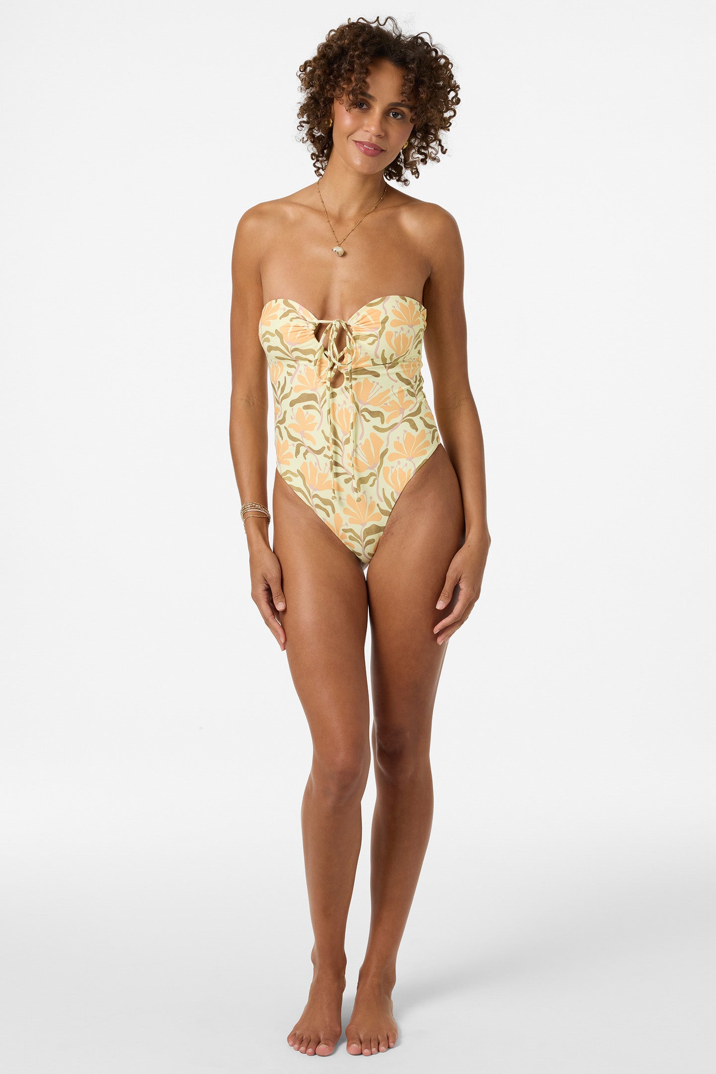 Cove Floral Poolside One-Piece - Citron | O'Neill