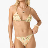 Cove Floral Tanning Revo Triangle Top - Citron | O'Neill