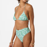 Ziggy Geo Venice Triangle Top - Green | O'Neill