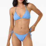 Hibiscus Tide Venice Triangle Top - Blue Glass | O'Neill