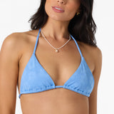 Hibiscus Tide Venice Triangle Top - Blue Glass | O'Neill