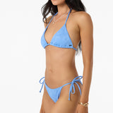 Hibiscus Tide Venice Triangle Top - Blue Glass | O'Neill