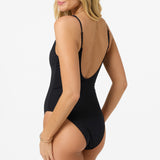Saltwater Solids Edgewater One-Piece - Black | O'Neill