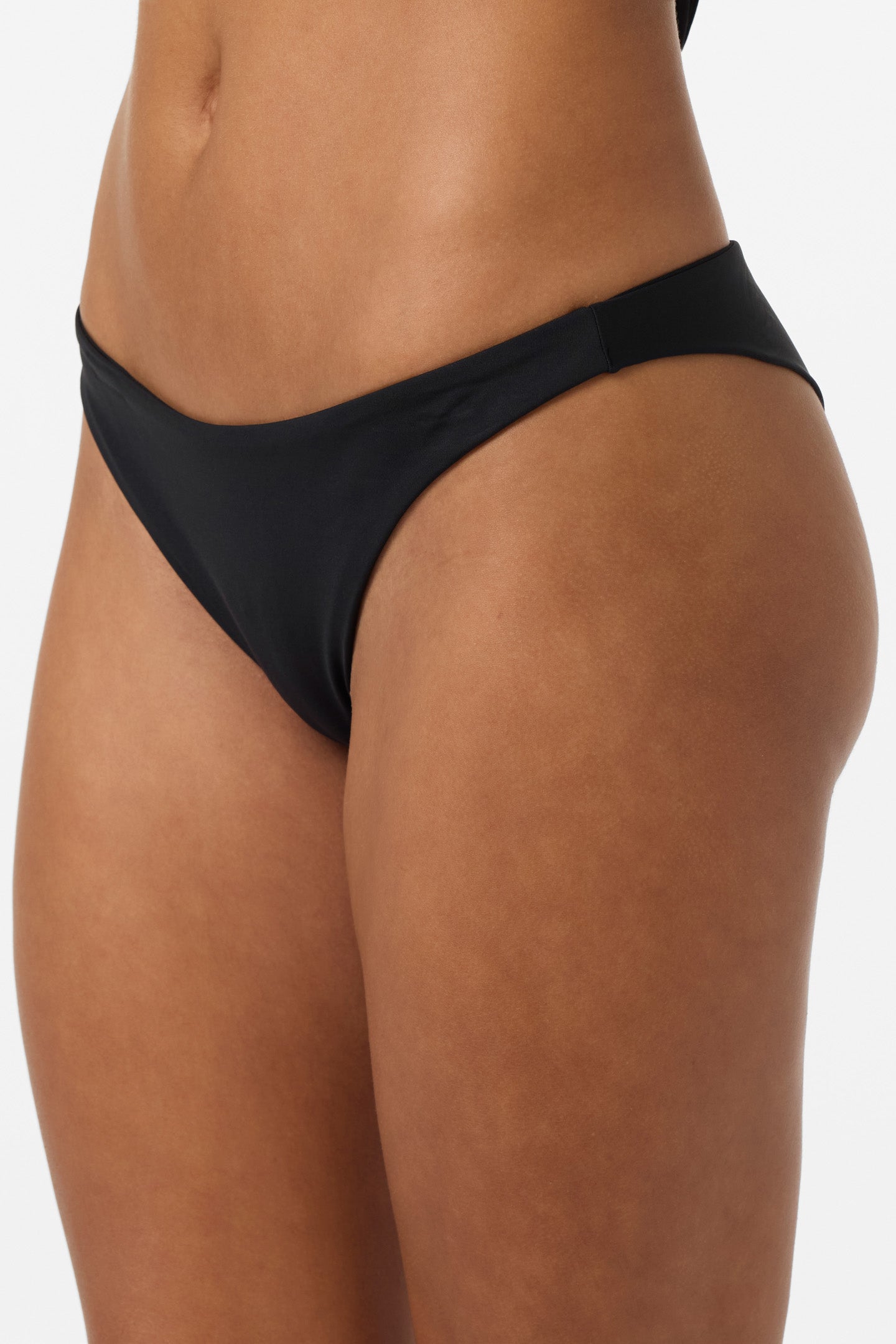 Saltwater Solids Hermosa Skimpy Bottoms - Black | O'Neill