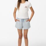 Girl's Sammie Top - Winter White | O'Neill