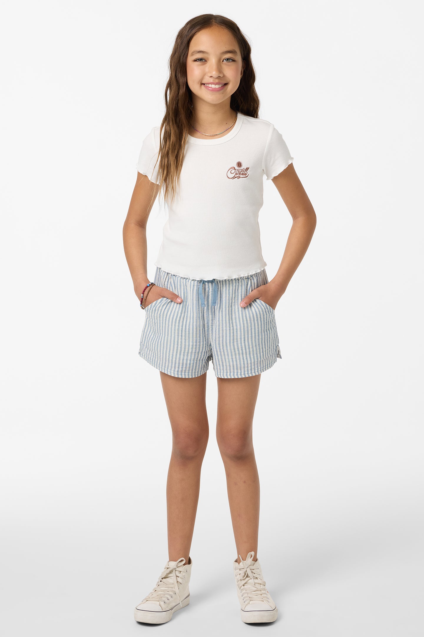 Girl's Sammie Top - Winter White | O'Neill