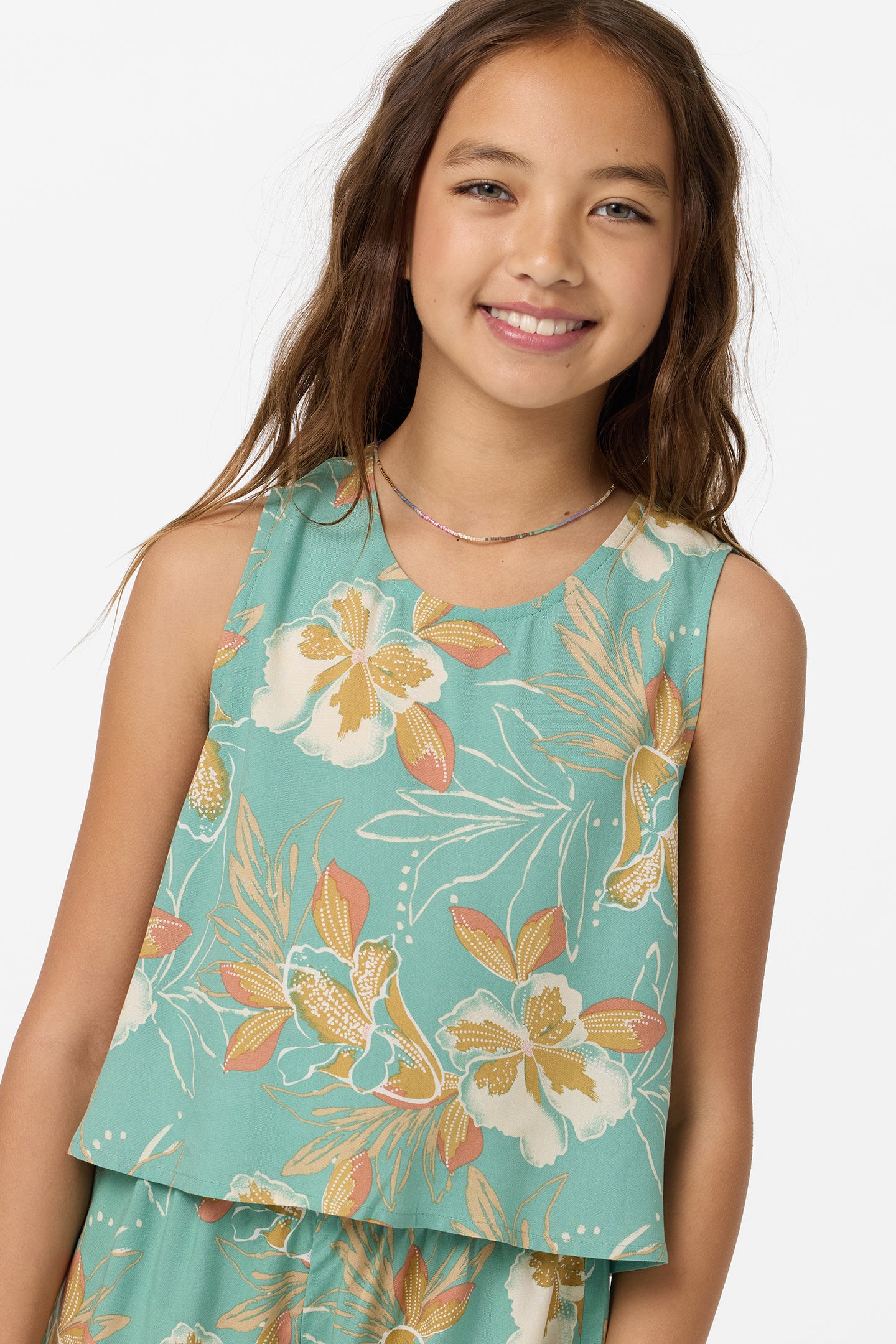 Girl's Haisley Tiki Top - Green | O'Neill