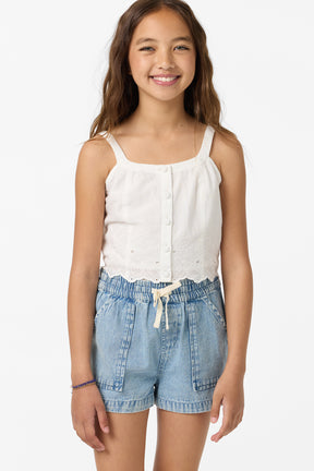 Girl's Annalee Top - White | O'Neill