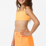 Girl's Wedge 3" Elastic Boardshorts