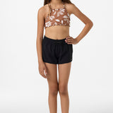 Girl's Balboa 2" Elastic Boardshorts