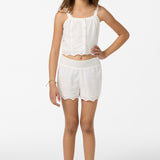Girl's Annalee Shorts - White | O'Neill