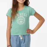 Girl's Athletic Seal Willa Skimmer Tee - Green | O'Neill