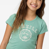 Girl's Athletic Seal Willa Skimmer Tee - Green | O'Neill