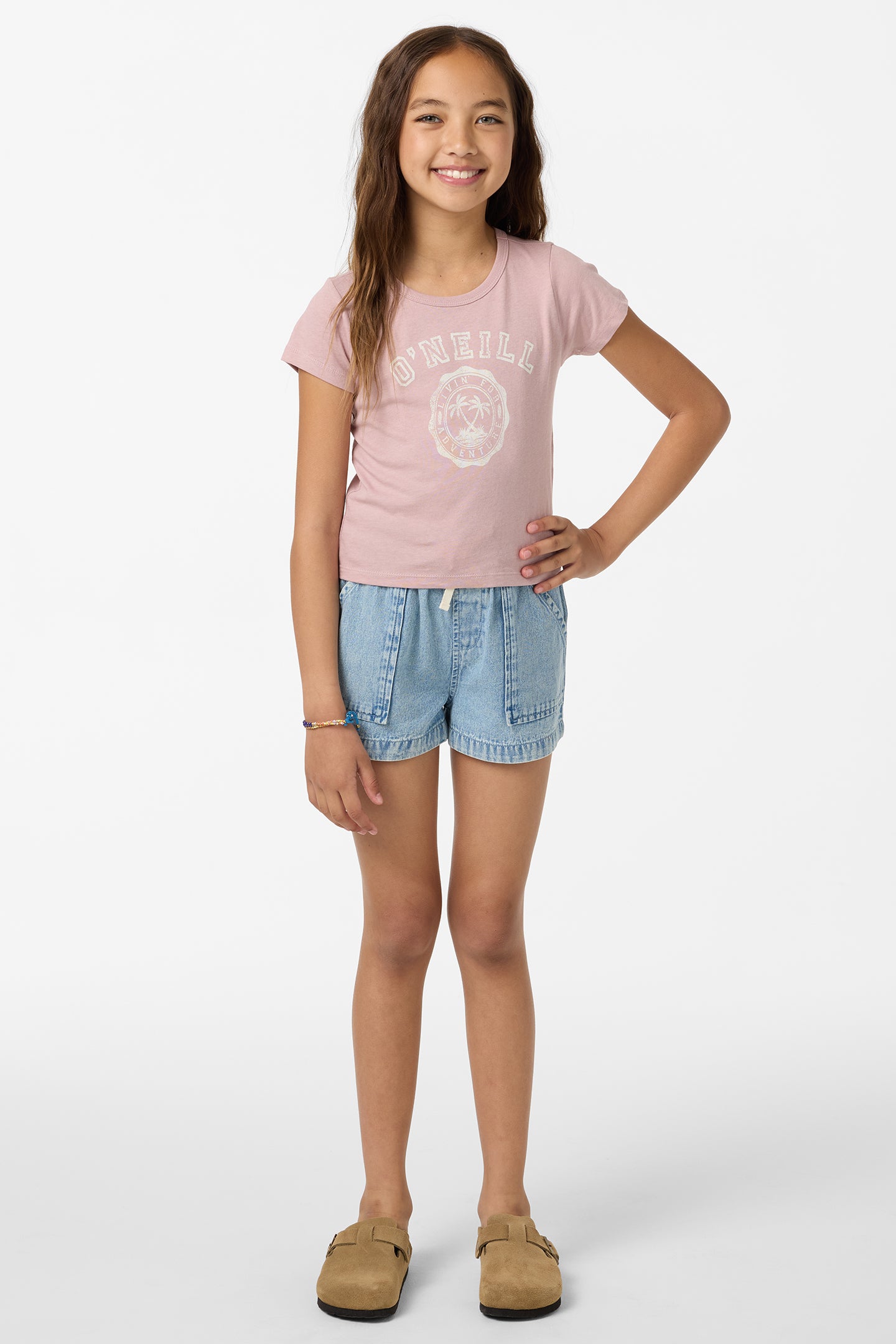 Girl's Athletic Seal Willa Skimmer Tee - Orchid | O'Neill